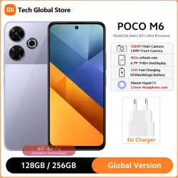 POCO M6 Global 90Hz 108Мп 33W NFC
