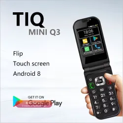 TIQ-Mini Q3: Кнопочный смартфон с двумя экранами, поддержкой 4G и Android