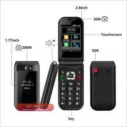 TIQ-Mini Q3: Кнопочный смартфон с двумя экранами, поддержкой 4G и Android