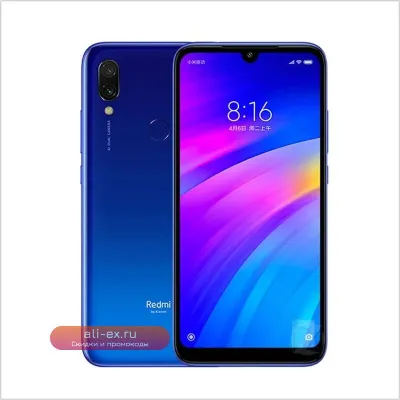 Смартфон Xiaomi Redmi 7, Google Play, Android, 4000mAh, Память 3/32GB, Отпечаток пальца, Dual SIM, Б/У