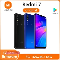 Смартфон Xiaomi Redmi 7, Google Play, Android, 4000mAh, Память 3/32GB, Отпечаток пальца, Dual SIM, Б/У