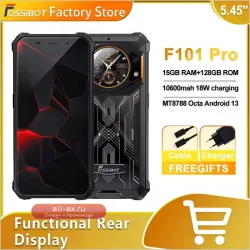 FOSSiBOT F101 PRO: Смартфон 8/128 ГБ, 10600 мАч, Android 13, 24 Мп, HD+
