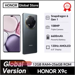 HONOR X9a 5G Global Version: 6.78" Anti-drop 120Hz Изогнутый Экран, 108Мп Тройная Камера, Батарея 6600 мАч, Зарядка 66W