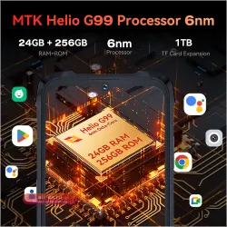 Защищенный смартфон Cubot KingKong 9: 24GB RAM, 256GB ROM, 10600mAh, 100MP, NFC