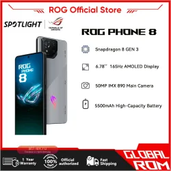 ASUS ROG Phone 8 5G: Игровой смартфон с жидкостным охлаждением, экраном 165 Гц и быстрой зарядкой 65 Вт