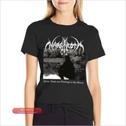 Футболка Nargaroth "Создай свой дизайн" с кастомным принтом – эстетичная одежда больших размеров для женщин