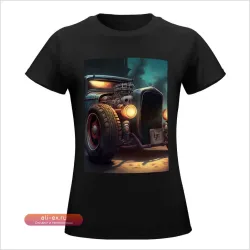 Футболка оверсайз Rat Rod Car