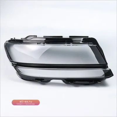 Накладка на фару Volkswagen Tiguan L 2017-2021 (прозрачная)