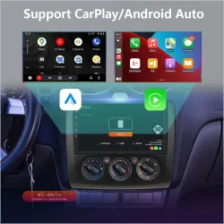 9-дюймовый Автомагнитола Android 14 DSP для Ford Focus 2/3 MK2/MK3 (2004-2011) с GPS-навигацией