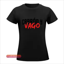 Футболка CABRON Y VAGO с аниме-принтом для женщин