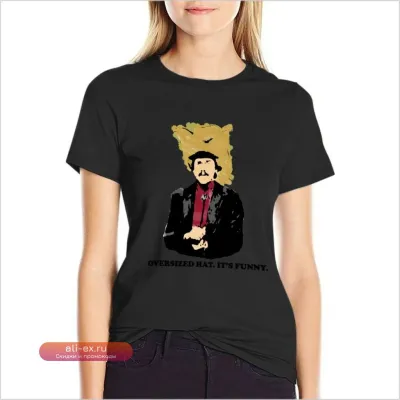 Футболка оверсайз "Turd Ferguson" для женщин | Большие размеры