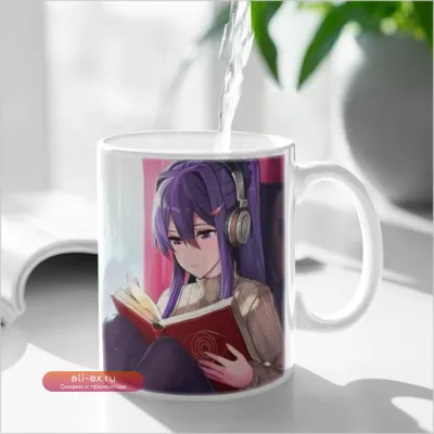 Кружка DDLC D-Doki Literature - Подарок для Любителей и Друзей