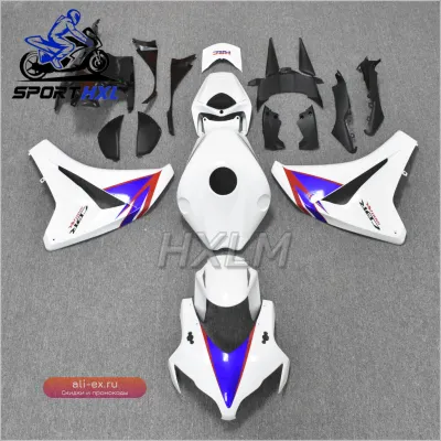 Комплект АБС-пластика для Honda CBR1000RR 2008-2011, красно-бело-синий