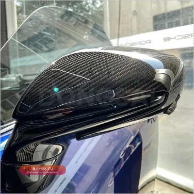 Обновление боковых зеркал из препрег карбона в стиле OEM для Porsche 911 (992) 2020+ (для леворульных автомобилей)
