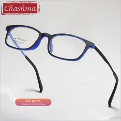 Chashma Ультралегкие титановые очки для мужчин с прозрачными кристальными оправами для высокой коррекции зрения
