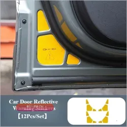 Светоотражающие наклейки на двери BYD Formula Leopard (Titanium 3)