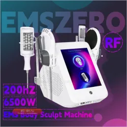 EMSzero 6500W 15T RF EMS-тренажер для тела, стимулятор мышц, скульптурирование, похудение