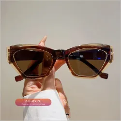 Стильные женские солнцезащитные очки Fashion Vintage 2023 – трендовые, панк, люксовые, дизайнерские, двухцветные, UV400