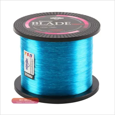 Леска нейлоновая Top Quality Blade Series 1000 м, 2-35 LB, суперпрочная, для морской рыбалки