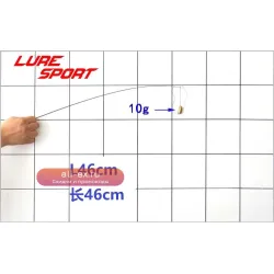 LureSport: Заготовка для удилища из цельного карбона 46 см (4 шт.) - DIY компоненты для ремонта и сборки удочек