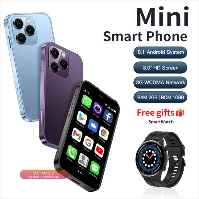 Смартфон SERVO 15SE 3.0" Android Dual SIM 3G 2023 HD Камера Wi-Fi Игровой Портативный Низкая Цена