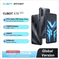 Смартфон Cubot X70 12/256GB Android 13 NFC 100Мп 120Hz