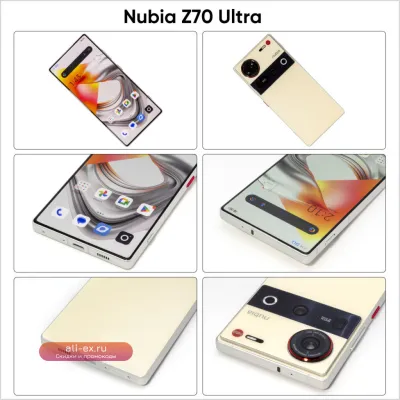 Nubia Z70 Ultra NX733J 5G: Snapdragon 8 Elite, AMOLED 144Hz, 6150mAh, 80W, IP69
