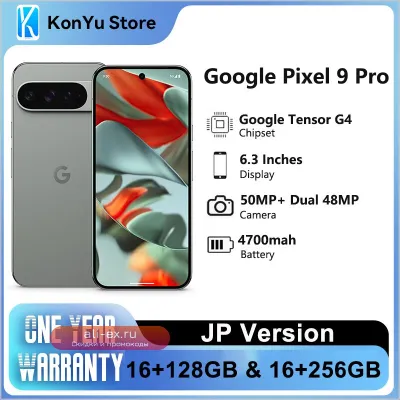 Google Pixel 9 Pro 6.3" OLED 120Hz 4700mAh 27W NFC IP68