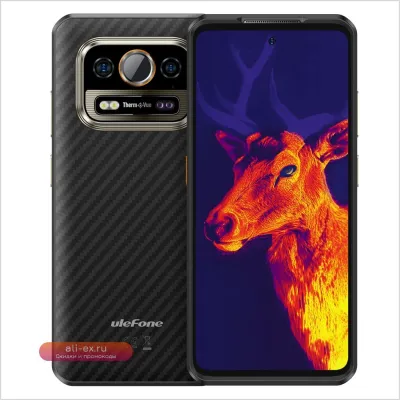 Ulefone Armor 25T 5G: Защищенный смартфон с тепловизором, Android 14, 6/256 ГБ, 6500 мАч, NFC