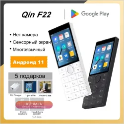 Qin F22 Pro: Смартфон с Google сервисами, 4G, сенсорным экраном и кнопками (2/16 ГБ или 3/32 ГБ)