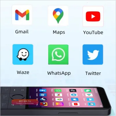 Qin F22 Pro 4/64GB: Смартфон с Android 12, 4G и сенсорным экраном