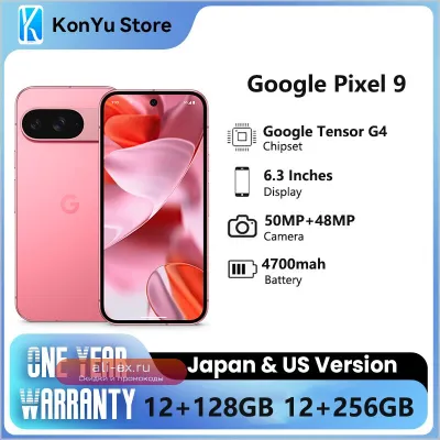 Google Pixel 9 Global Rom 12/128GB 6.3" OLED 120Hz Google Tensor G4 NFC