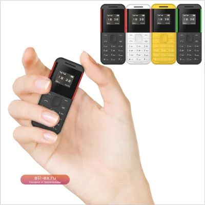 BM222 Super Mini: Ультралегкий портативный телефон с Bluetooth, Dual Sim