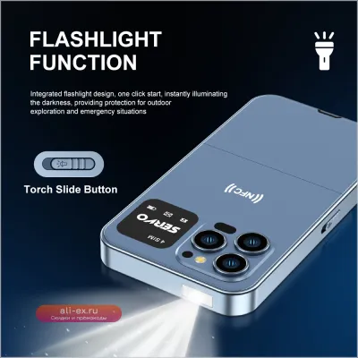 NEW! SERVO Ultra700: Мобильный телефон с 4 Nano SIM, NFC, FM и QWERTY-клавиатурой