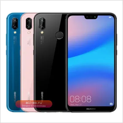 Смартфон Huawei P20 Lite | 128 ГБ | 16+24 Мп | 5.84" | 4G
