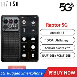 IIIF150 Raptor 5G: Прочный смартфон 2025 года с 16 ГБ ОЗУ, 512 ГБ ПЗУ, 120 Гц экраном и батареей 10000 мАч