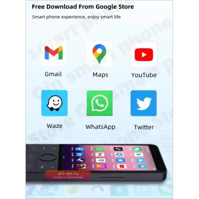 Qin F22 Pro Google Version: Смартфон с Helio G85, 3.54" Touch Screen