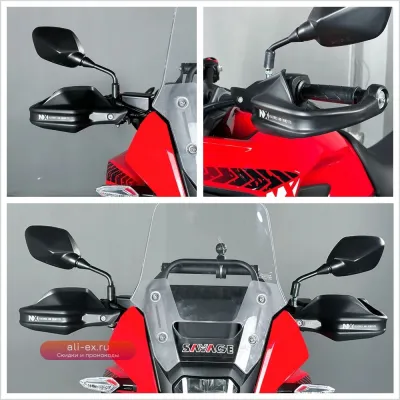 Защита руля для Honda NX400 NX500 CB500X 2024 с защитой рычагов