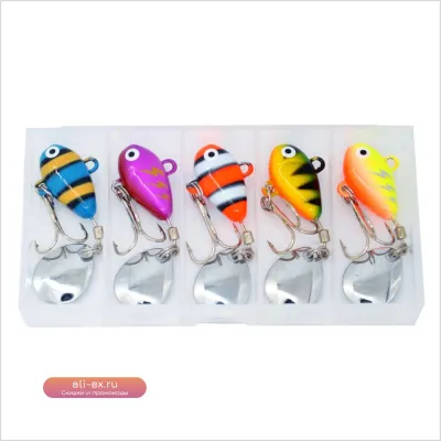 Воблер-спиннербейтер EASYFISH One Set 10/16g 2.1см для морской рыбалки