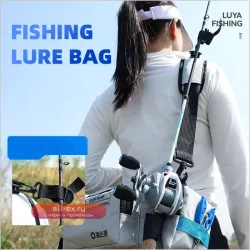 Многофункциональная рыболовная сумка Lures Rod Storage Box XA1WD для мужчин