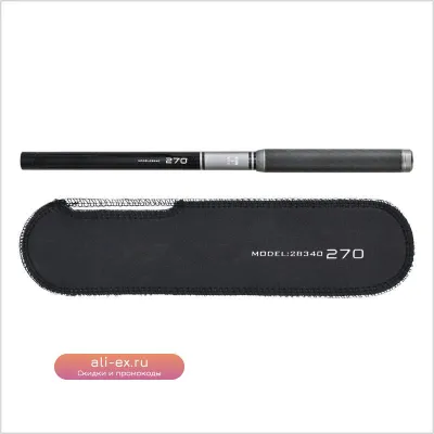 Удилище для ловли басса Bass Fishing Rod Carbon Portable 2.1м, для форели, сома, окуня, в солёной воде, для трейлинг и кастинга, для путешествий и бэкпэкинга