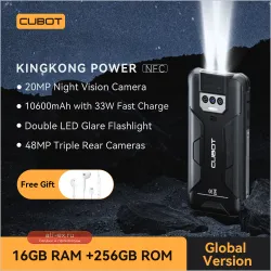 Cubot KingKong Power: Защищенный смартфон Android 13, 8/256GB, 10600mAh, NFC, 6.5" FHD+
