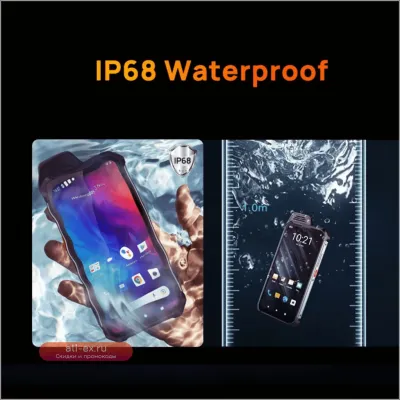 UNIWA W888: Защищенный Android-смартфон с рацией, ATEX, IP68, 6.3" HD, 4/64GB, 4400mAh, NFC