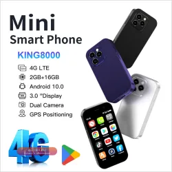 SERVO KING8000 Mini 4G LTE Смартфон 2 SIM, 3.0" Android