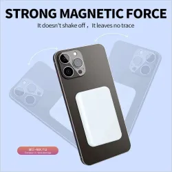 Xilecaly Power Bank PD 20W 1:1 Магнитная беспроводная зарядка Magsafe для iPhone 14/15/16