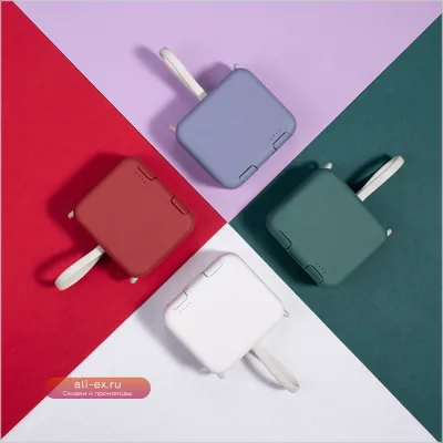 4000mAh Power Bank с подставкой для iPhone/Samsung/Huawei/Xiaomi