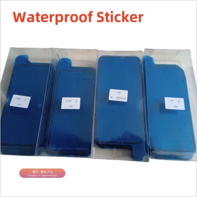 Водонепроницаемая наклейка-уплотнитель для iPhone 15 Pro/Pro Max, 16 Pro Max, 11-14 Pro Max (LCD рамка)