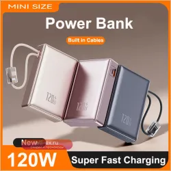 20000mAh Power Bank 120W Super Fast Charging Portable