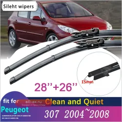 Щетки стеклоочистителя для Peugeot 307 307SW 307cc (2004-2008)