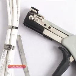 Автоматический инструмент для затяжки стальных кабельных стяжек HS-600N (макс. 7.9 мм)